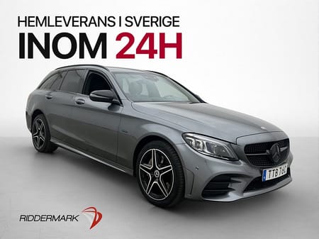 Mercedes-Benz C 300 T de C300 AMG Värmare Cockpit Kamera Halvskinn