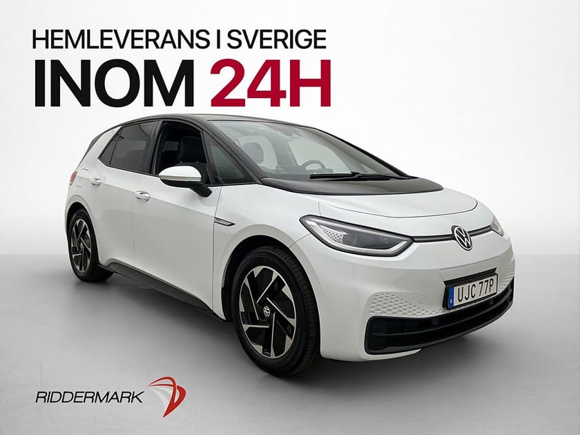 Bild 1 av Volkswagen ID.3 Pro Performance 204hk Pano Kamera IQ.Light