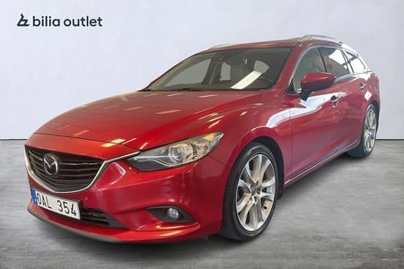 Mazda 6 Wagon 2.2 Backkamera 175hk Drag Navi Elstol