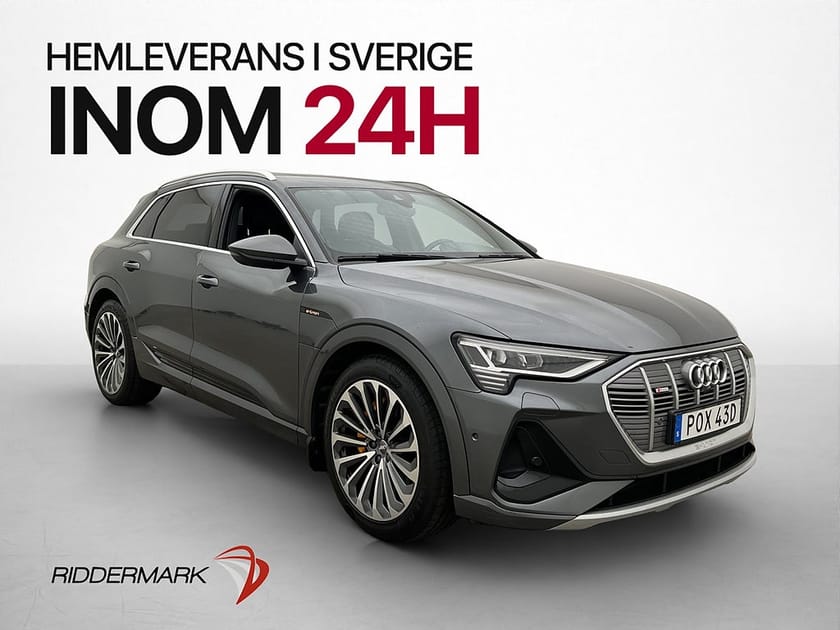 Bild 1 av Audi e-tron 55 quattro S-Line Pano B&O 360° Luftfjä Dragkrok
