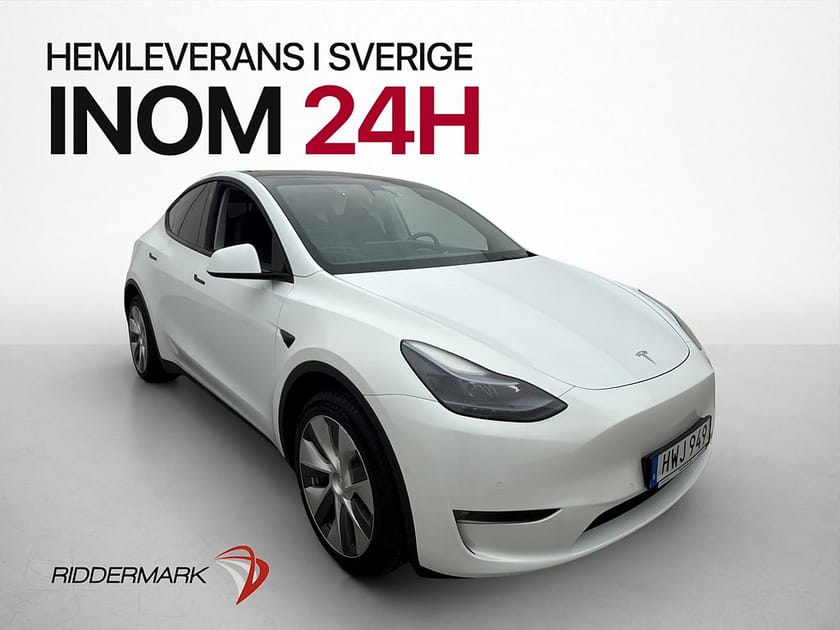 Bild 1 av Tesla Model Y Long Range AWD 514hk  Kamera Autopilot MOMS