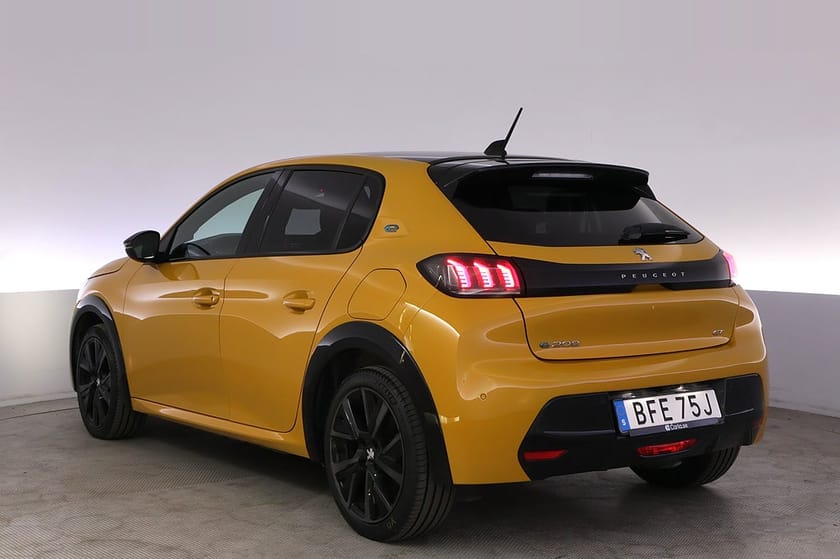 Bild 4 av Peugeot e-208 GT Pack Kamera Adaptiv Farthållare Värmare