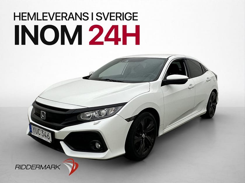 Bild 3 av Honda Civic 1.0 129hk Elegance Kamera Navigation 0,51l/mil