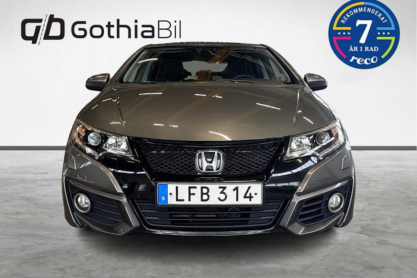 Bild 2 av Honda Civic 1.6 i-DTEC Sport Farthållare Backkamera Full servad