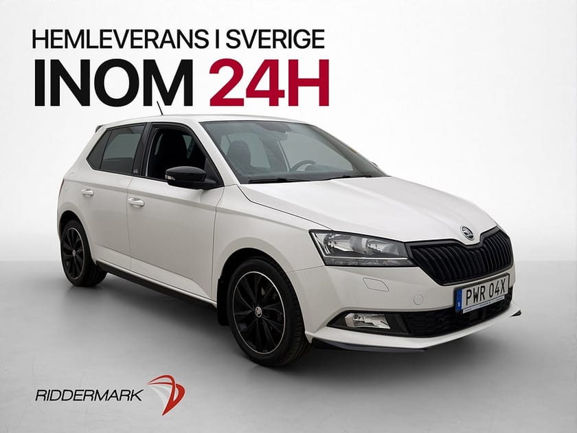 Bild 1 av Škoda Fabia Skoda TSI 95hk Monte Carlo M&K-Värm P-Sensorer CarPlay