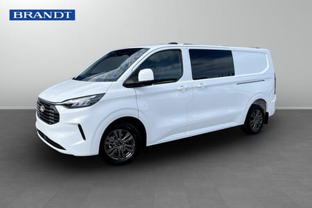 Ford Transit Custom 320 Crew Van Dubbelhytt skåp Limited 320L LWB 2.0L EcoBlue 170hk 8AT FWD Diesel