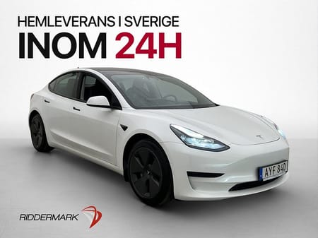 Tesla Model 3 Standard Range Plus Panorama Autopilot Svensksåld
