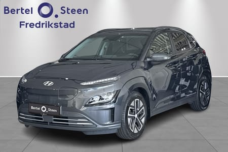 Hyundai Kona Electric 64 kWh Premium L.R. skinn, rattvarme, vent seter, HUD