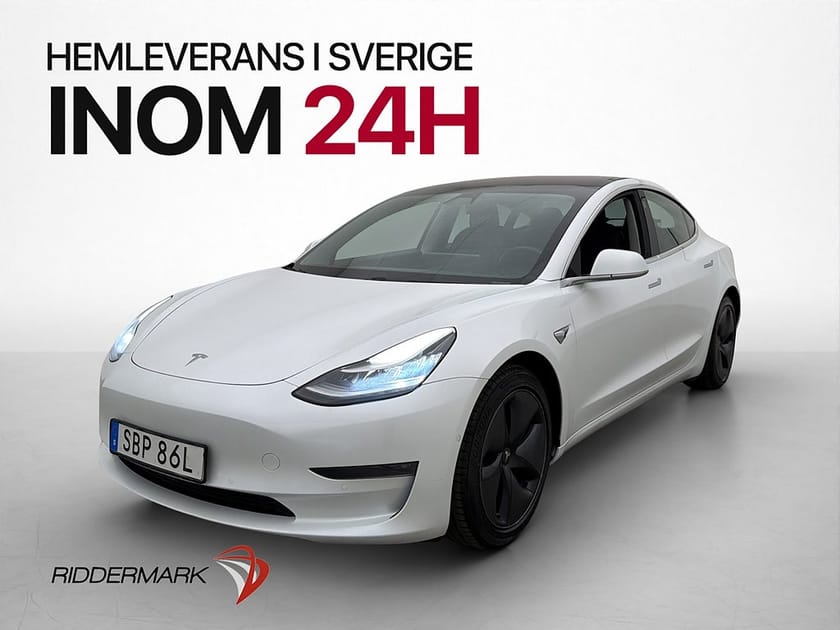 Bild 4 av Tesla Model 3 Long Range AWD 440hk Autopilot Kamera Sv-Såld