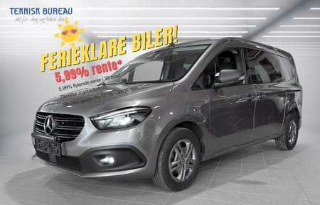 Mercedes-Benz Citan 110 CDI CDI, 95HK, L2,Chromite Grå-Met