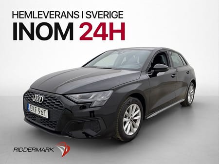 Audi A3 Sportback 35 TFSI 150hk S Tronic Cockpit Carplay