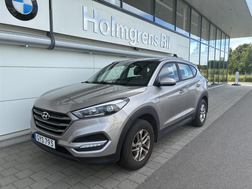 Bild 1 av Hyundai Tucson 1.6 GDi Blue Manuell 132hk Select Drag Sensorer