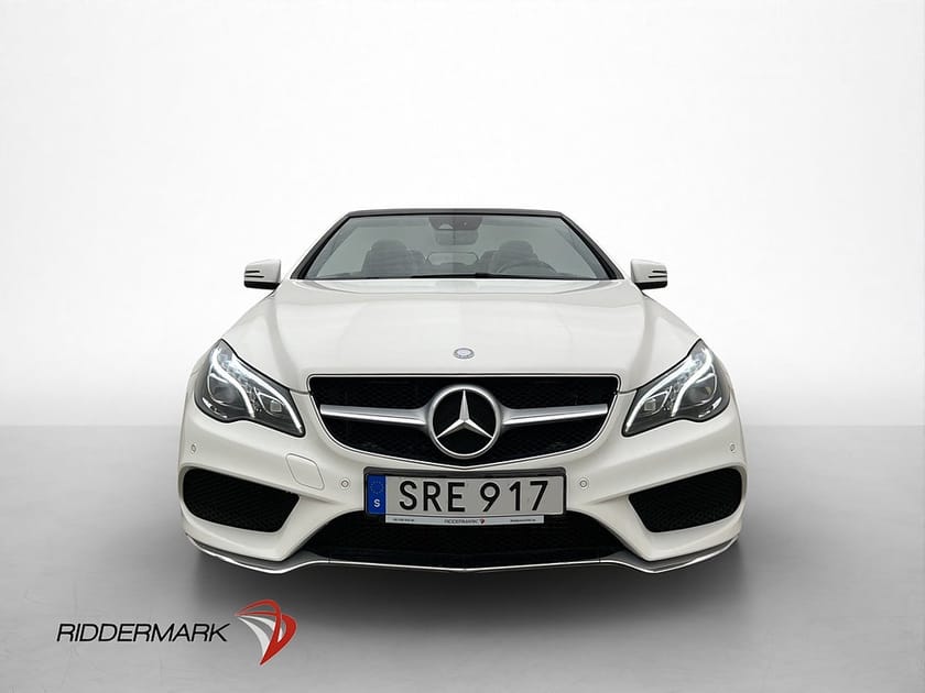 Bild 2 av Mercedes-Benz E 200 Cabriolet 184hk AMG Sport Kamera Skinn