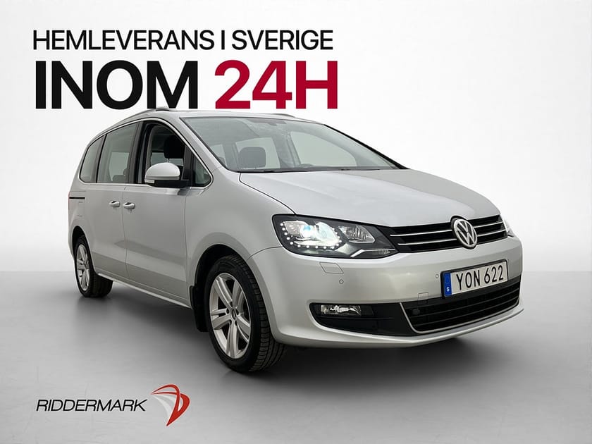 Bild 1 av Volkswagen Sharan 7-seater TDI 7-Sits Pano Kamera CarPlay Drag