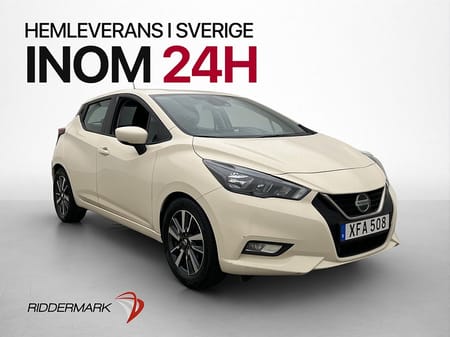 Nissan Micra 1.0 XTRONIC 92hk Lane-Assist Farthållare