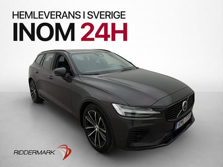 Volvo V60 Plug-In Hybrid AWD P-Värmare Kamera Drag Skinn
