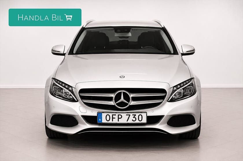 Bild 2 av Mercedes-Benz C 220 T d 7G-Tronic Plus, 170hk, 2017