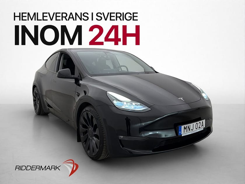 Bild 1 av Tesla Model Y Performance AWD Dragkrok Panorama Autopilot