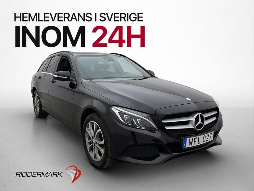 Bild 1 av Mercedes-Benz C 220 T d BlueTEC C220 170hk Värmare Dragkrok Sensorer Navi