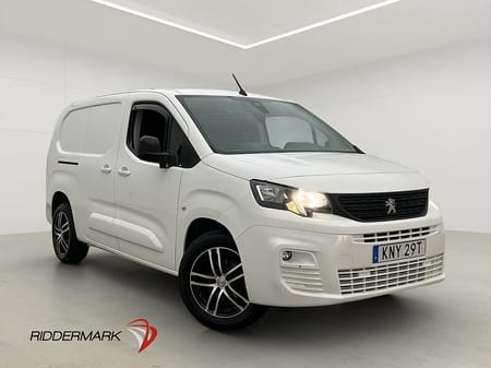 Peugeot Partner Utökad Last L2 1.5HDi Värmare Dragkrok B-Kamera CARPLAY