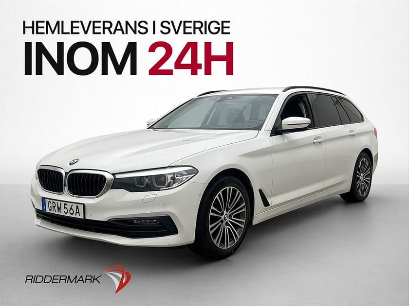 Bild 3 av BMW 520d xDrive Touring Sport line Värmare Kamera Navi Display Drag