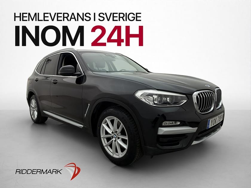 Bild 1 av BMW X3 xDrive20d 190hk Cockpit Värm Drag HiFi Navi Rattvärme