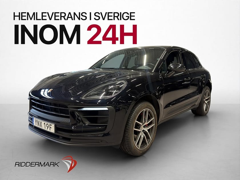 Bild 1 av Porsche Macan S PDK 380hk Sport Chrono Pano Skinn 14-Vägs