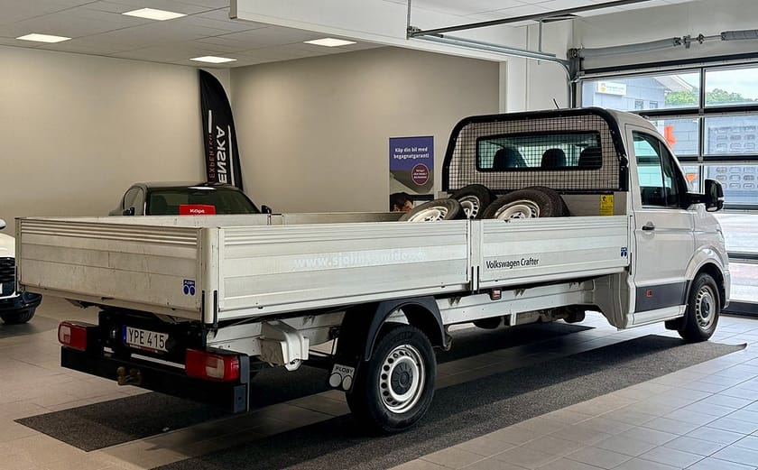 Bild 5 av Volkswagen Crafter Chassi 35 2.0 TDI 177hk Långt Flak/Chassi 4,3m/Värmare/Automat