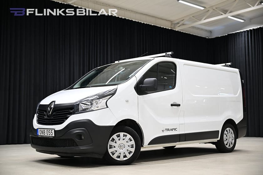 Bild 1 av Renault Trafic Skåpbil 125HK Inredning|Drag|FjärrstyrdVärmare|Lågml|Leasbar
