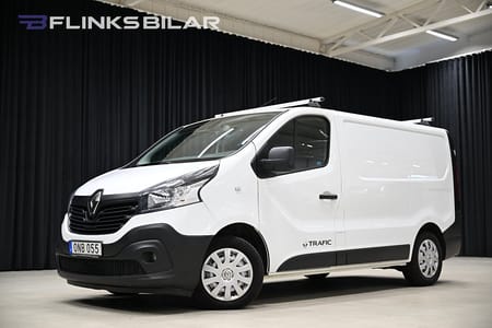 Renault Trafic Skåpbil 125HK Inredning|Drag|FjärrstyrdVärmare|Lågml|Leasbar