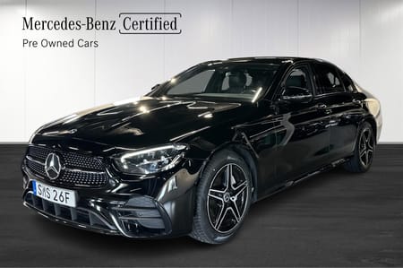 Mercedes-Benz E 220 d E220d Sedan AMG Värmare Nightpackage Carplay