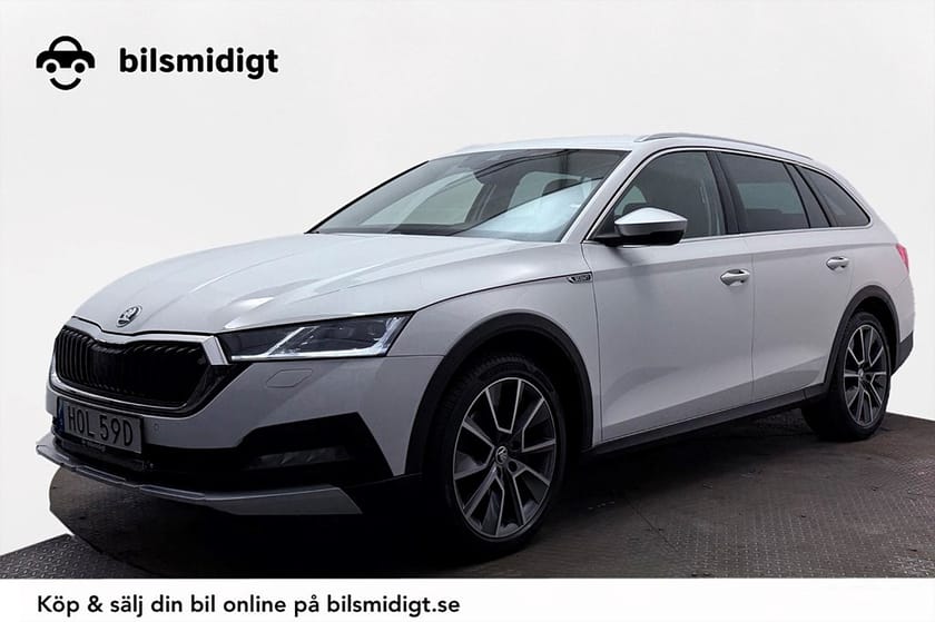 Bild 1 av Škoda Octavia Scout 2.0 TDI 4x4 Drag Cockpit Kamera Värmare LED-ramp MOMS 200hk