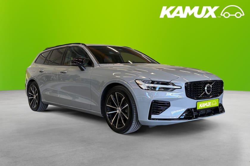 Bild 1 av Volvo V60 Recharge T6 II AWD Plus Dark B-Kam Skinn CarPlay GPS BLIS Moms
