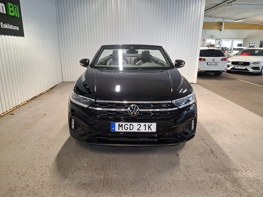 Bild 2 av Volkswagen T-Roc Cabriolet 1.5 TSI DSG R-Line Adap Farth Led Skinn 1 äg
