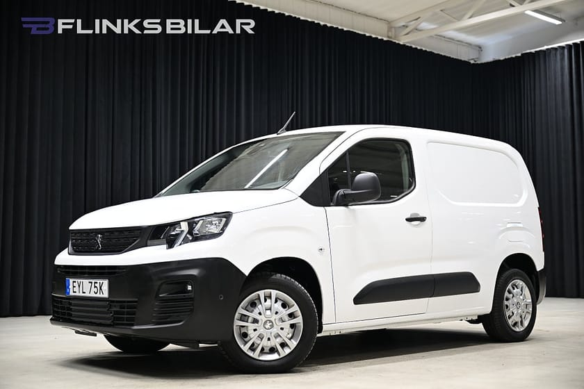 Bild 1 av Peugeot Partner Utökad Last 130HK L2 Automat|Drag|Värmare|EnÄgare|3-Sits|Leasbar