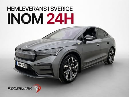 Škoda Enyaq Coupé RS Skoda 340hk Drag HeadUp Pano CarPlay Kamera