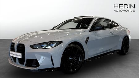 BMW M4 Competition xDrive Coupé Laser Taklucka Carbon ext Skalstolar