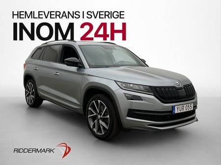 Škoda Kodiaq Skoda 190hk 4x4 7-Sits Sportline Kamera Pano Dragkrok