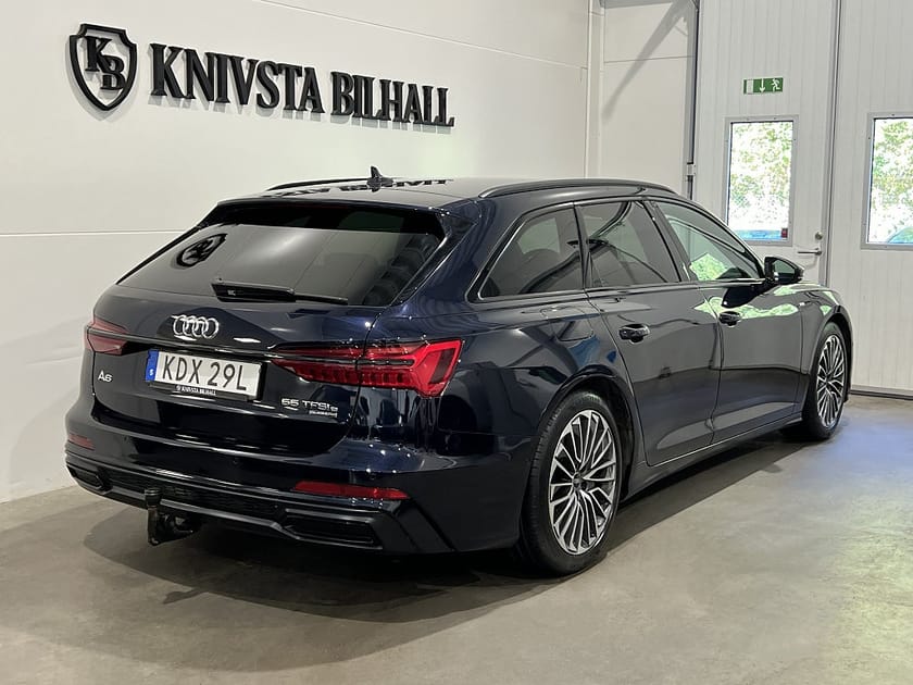 Bild 4 av Audi A6 Avant 55 TFSI e quattro S-Line Matrix Moms Drag 367hk