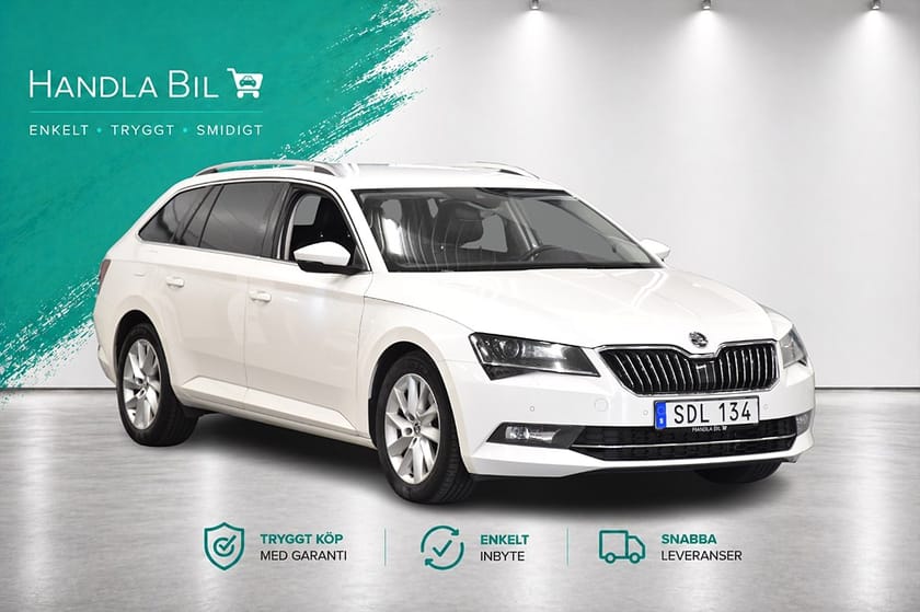 Bild 4 av Škoda Superb Kombi 2.0 TDI 4x4 Businessline Canton D-värm Navi Dragkrok