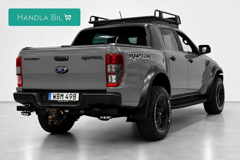 Bild 5 av Ford Ranger Raptor AWD Flaklock Moms Takkorg Navi Drag 213hk