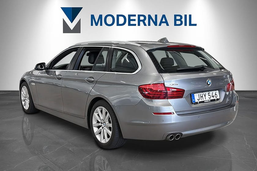Bild 4 av BMW 520d xDrive Touring 190hk AWD Steptronic M-ratt Dragkrok Skinn PDC Nyservad
