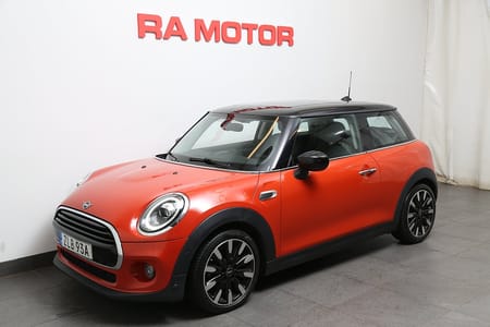 MINI Cooper 3-dörrars 136hk Aut Panorama Motorvärmare