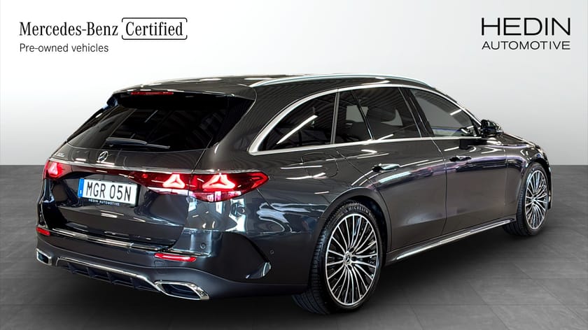 Bild 2 av Mercedes-Benz E 300 T e E300e Adaptiv Farthållare Rattvärme Superscreen