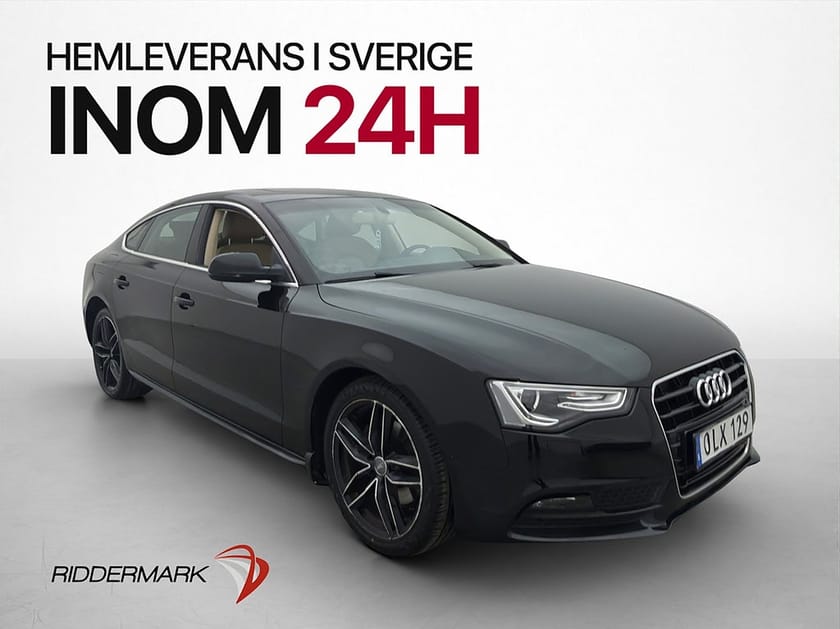 Bild 3 av Audi A5 Sportback 2.0 TDI 177hk Taklucka Skinn P-Sensorer