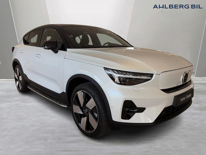 Bild 1 av Volvo EC40 Twin Motor Performance ⚪ Ultra, Klimatpaket, Dragkrok Halvautomatisk, Parkeringskamera 360, HarmanKardon PremiumSound, Google Maps
