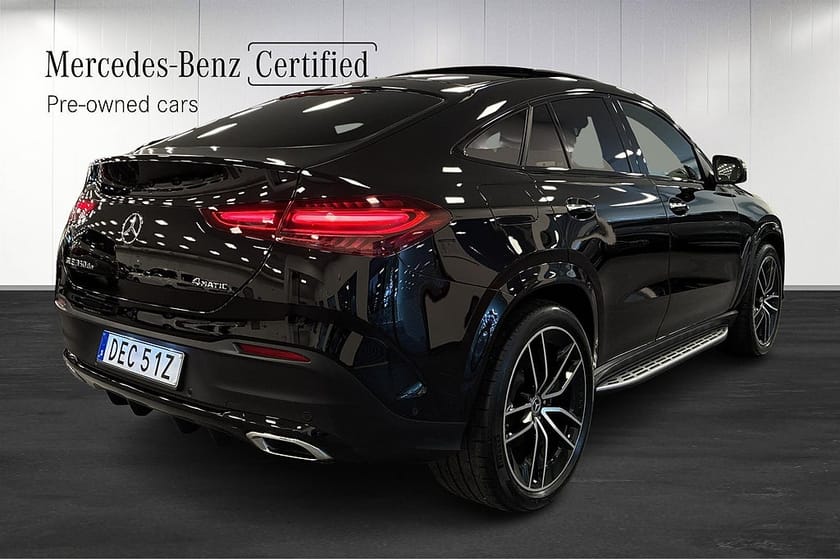 Bild 3 av Mercedes-Benz GLE 350 de 4MATIC Coupé Burmeister Pano HUD Drag Luftfjädri