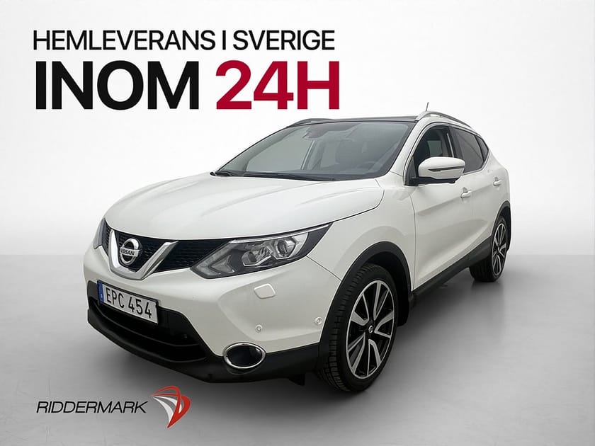 Bild 1 av Nissan Qashqai 1.6 dCi 130hk Tekna 360° Pano Dragkrok Navi