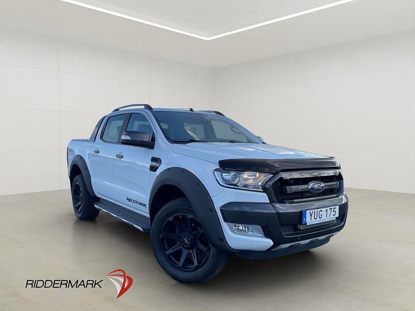Bild 1 av Ford Ranger Dubbelhytt Wildtrak 4x4 3.2 Värm Drag Diff CARPLAY Moms
