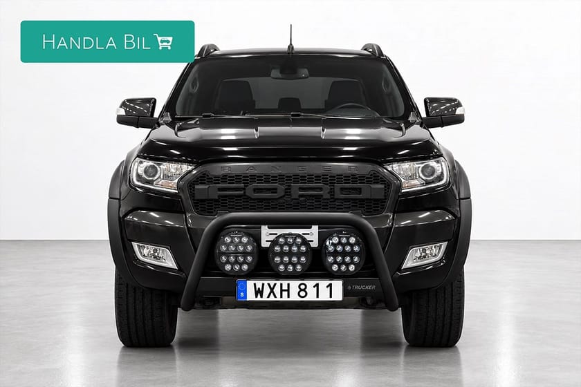Bild 3 av Ford Ranger Dubbelhytt 3.2 4x4 Wildtrak Diff HUD D-värm Moms Drag